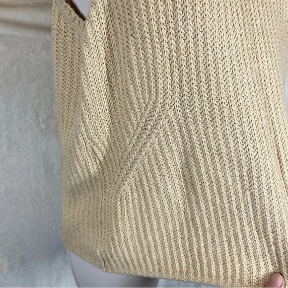 Scoop NYC Y2K sweater tank top tan neutral academia women’s XL fairy layering - Picture 3 of 9